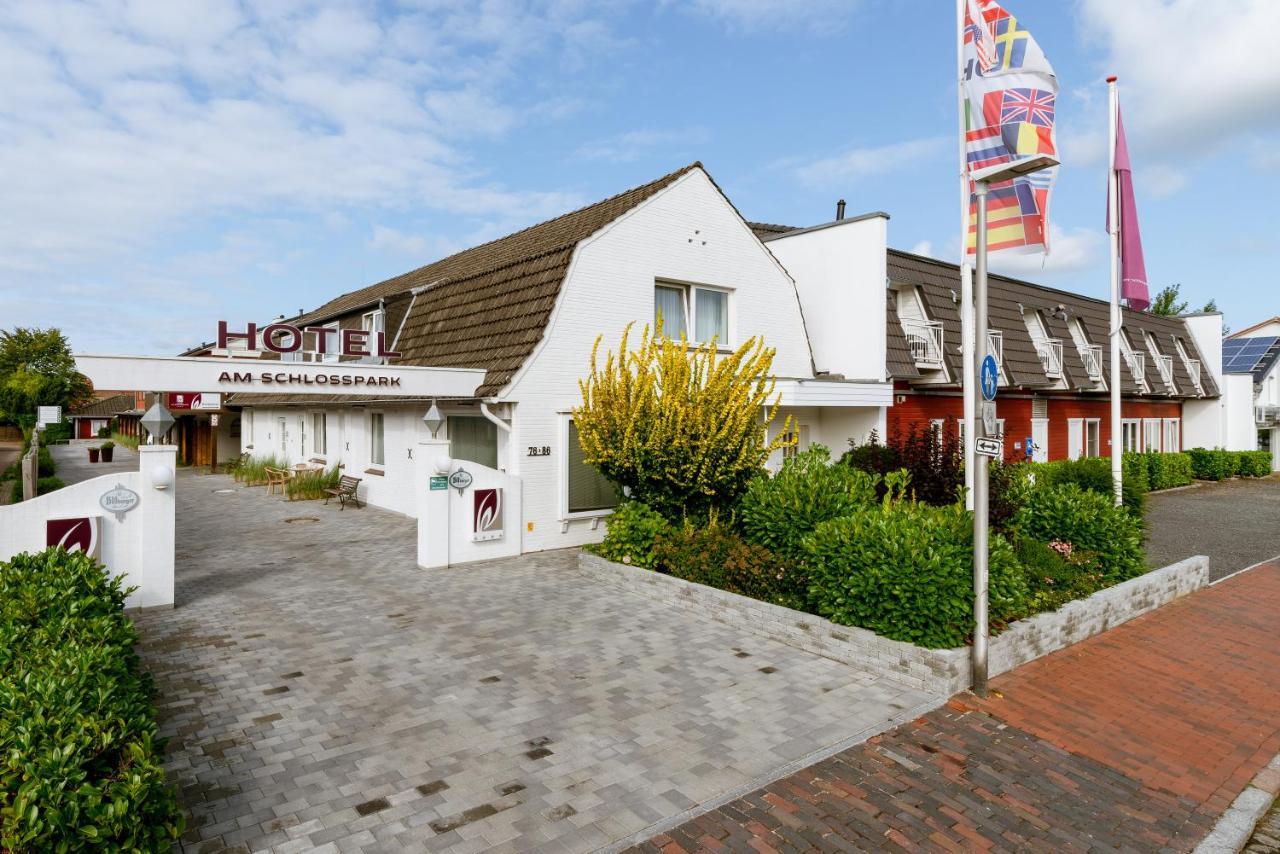 Hotel Am Schlosspark Garni Husum  Esterno foto